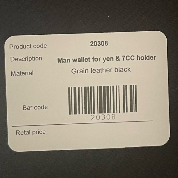 BVLGARI Black Leather Man Wallet